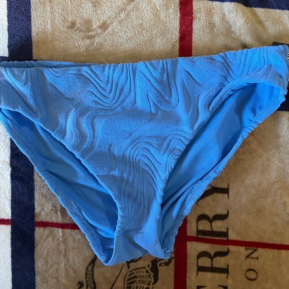 Bar III Blue Bikini Bottom